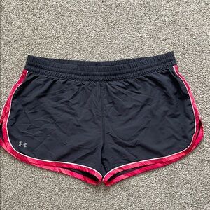 Under Armour Women's Athletic Shorts in Gray and Pink